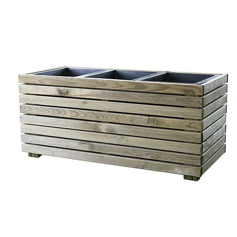 Cerland Horizon Outdoor Rectangular Wooden Planter 90cm 7 Cerland Horizon Outdoor Rectangular Wooden Planter 90cm - Image 7