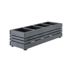Cerland Geteborg Outdoor Rectangular Wooden Planter 120cm -Florist Zone 004680 HD