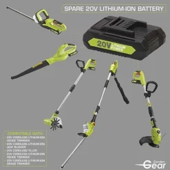 Garden Gear 20V Cordless Lithium-ion Hedge Trimmer -Florist Zone G116820Garden20Gear20Spare20Battery202000x2000