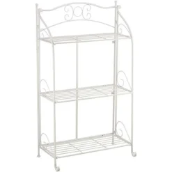 Three-tier Highbury Folding Metal Plant Stand -Florist Zone G2663 6