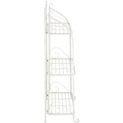 Three-tier Highbury Folding Metal Plant Stand -Florist Zone G2663 9