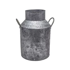 Galvanised Milk Churn H42cm