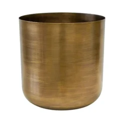 Indoor Chelsea Brass Planter H20Cm D20Cm