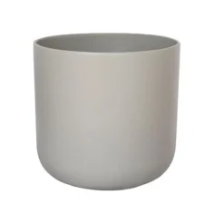 Lisbon Planter Light Grey H26Cm D26Cm