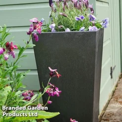 Sonata Garden Planters -Florist Zone PLAN SLATE70CM S48202