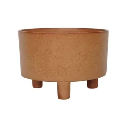 Pisa Reactive Glaze Bowl Fawn H14CM D19CM