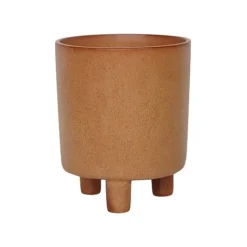 Pisa Reactive Glaze Planter Fawn H19CM D16CM