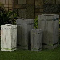 Ottawa Rectangular Vertical Garden Planter -Florist Zone WXP1188B 1